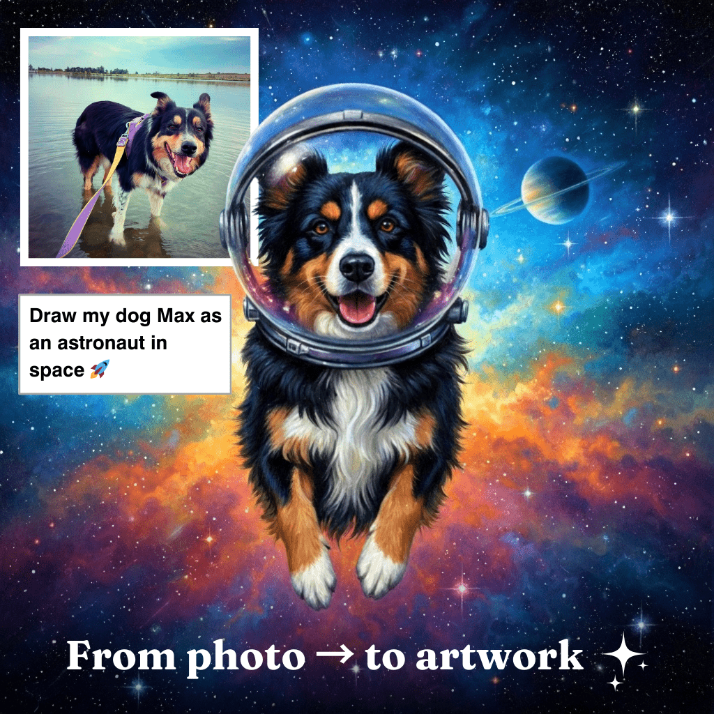 Custom Hand - Painted Portrait by Elena - Ridge & Crown